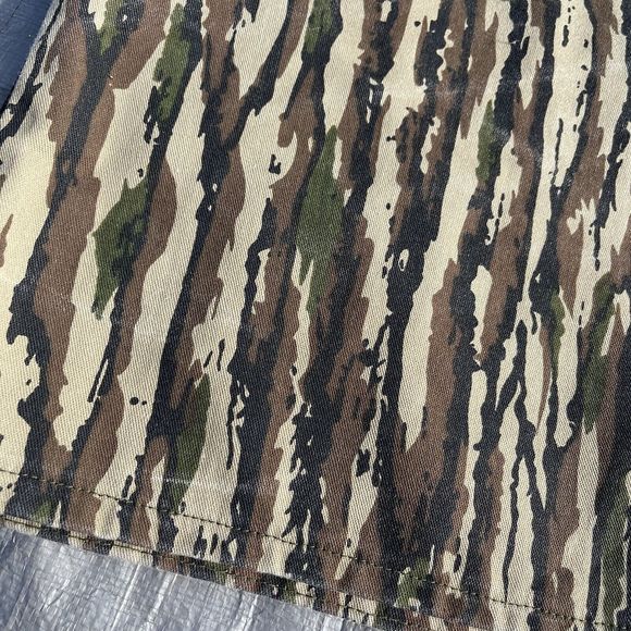 Vintage Neet Camouflage Outdoors Realtree Camo Zip Vest RARE Made In USA Size L - Picture 10 of 12